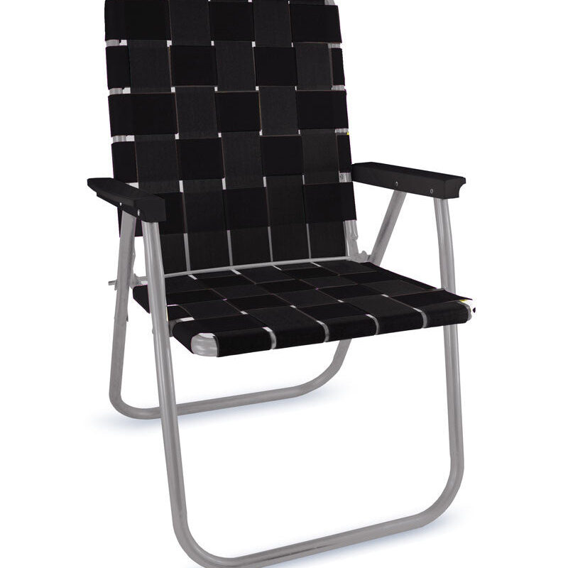 Midnight - Black Classic Lawn Chair