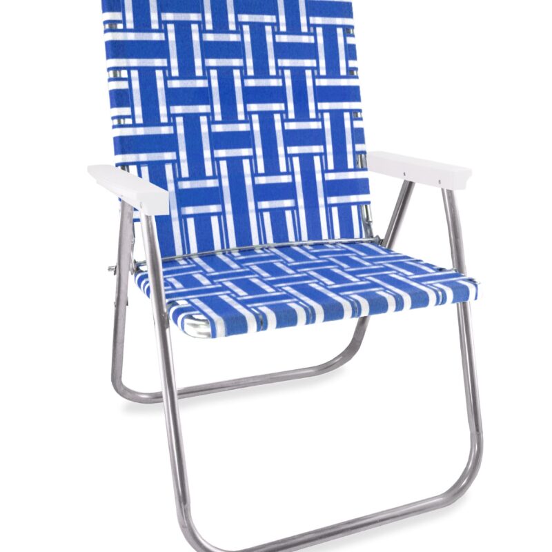Blue and White Stripe Magnum Chair