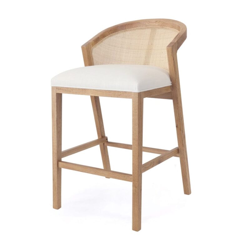 Anka Oak Counter Stool