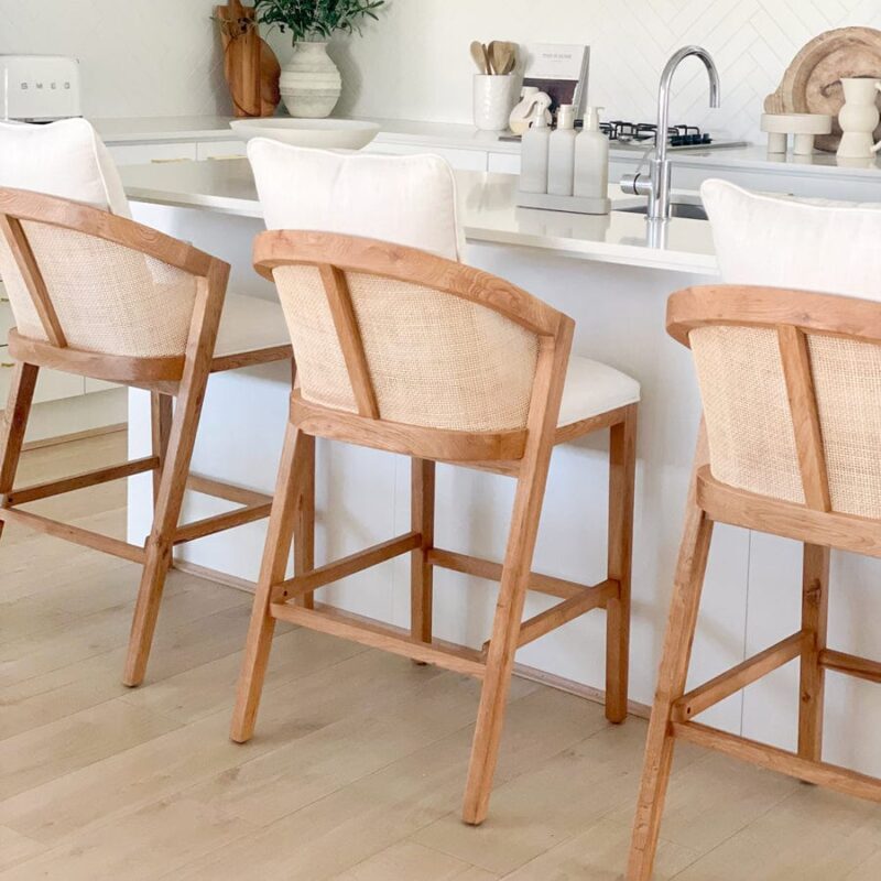 Anka Oak Counter Stool - Image 13