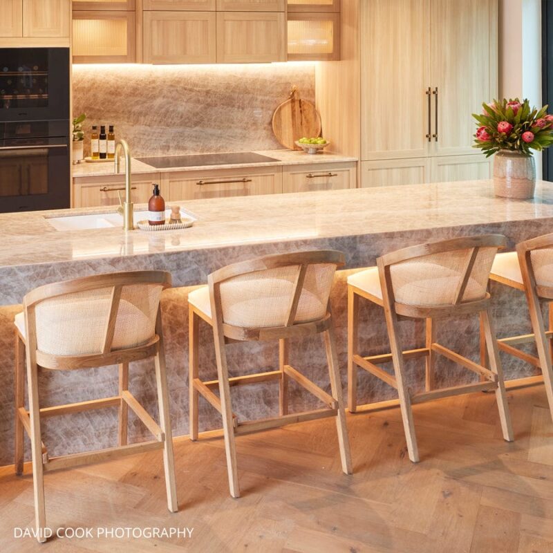 Anka Oak Counter Stool - Image 2