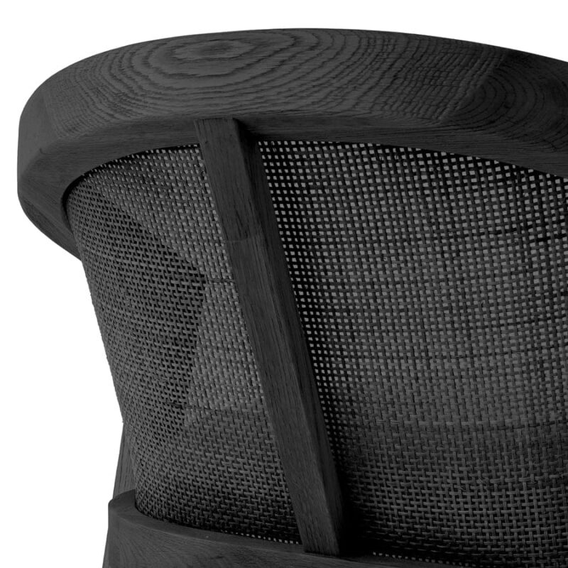 Anka Oak Counter Stool Black - Image 8