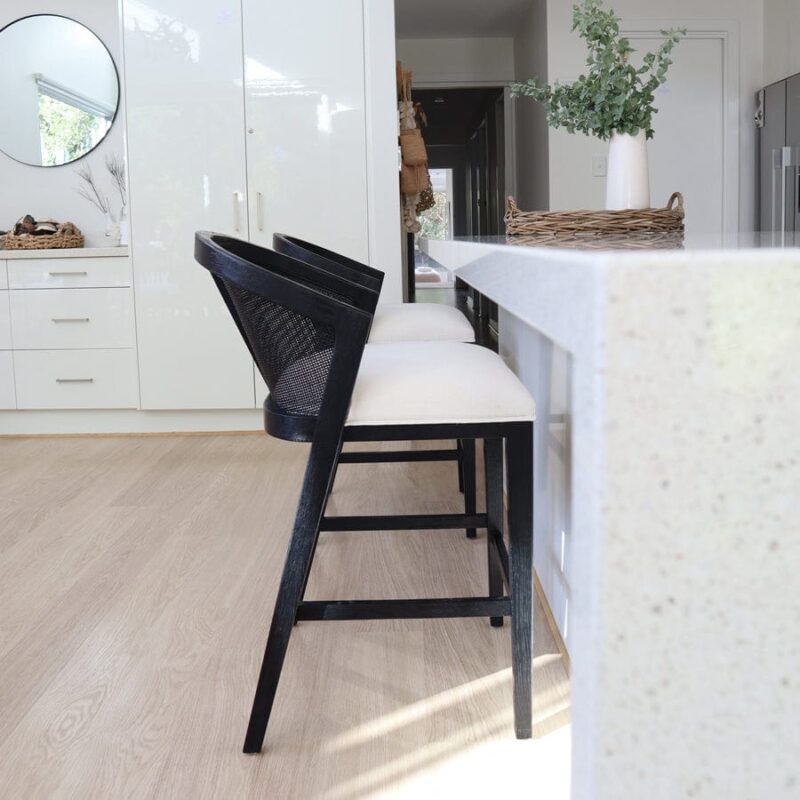 Anka Oak Counter Stool Black - Image 15