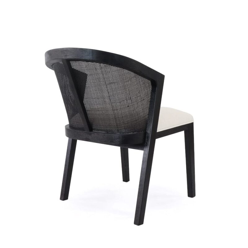 Anka Oak Dining Chair Black - Image 5