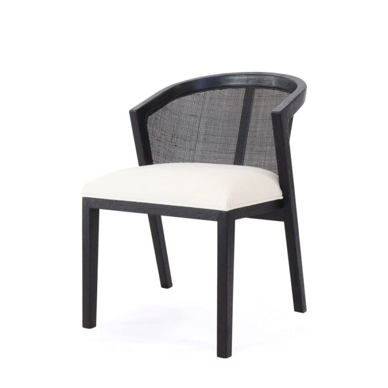 Anka Oak Dining Chair Black