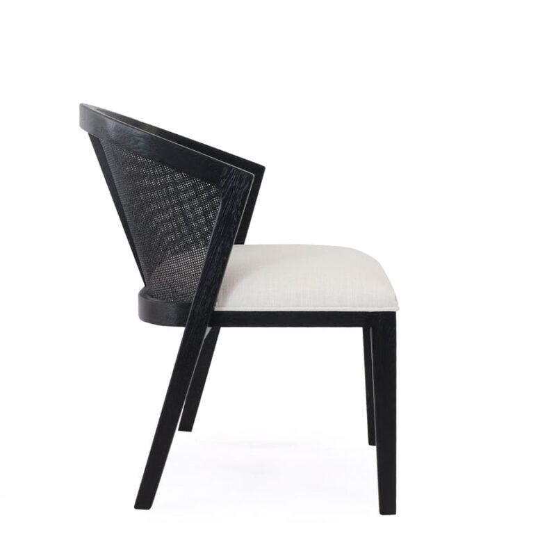 Anka Oak Dining Chair Black - Image 4