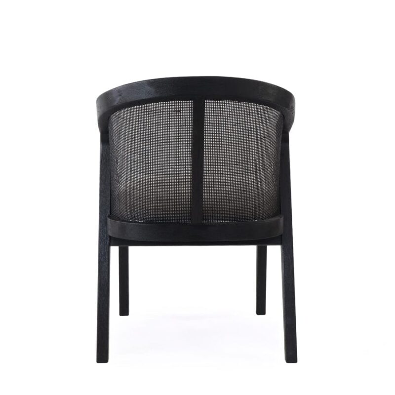 Anka Oak Dining Chair Black - Image 6