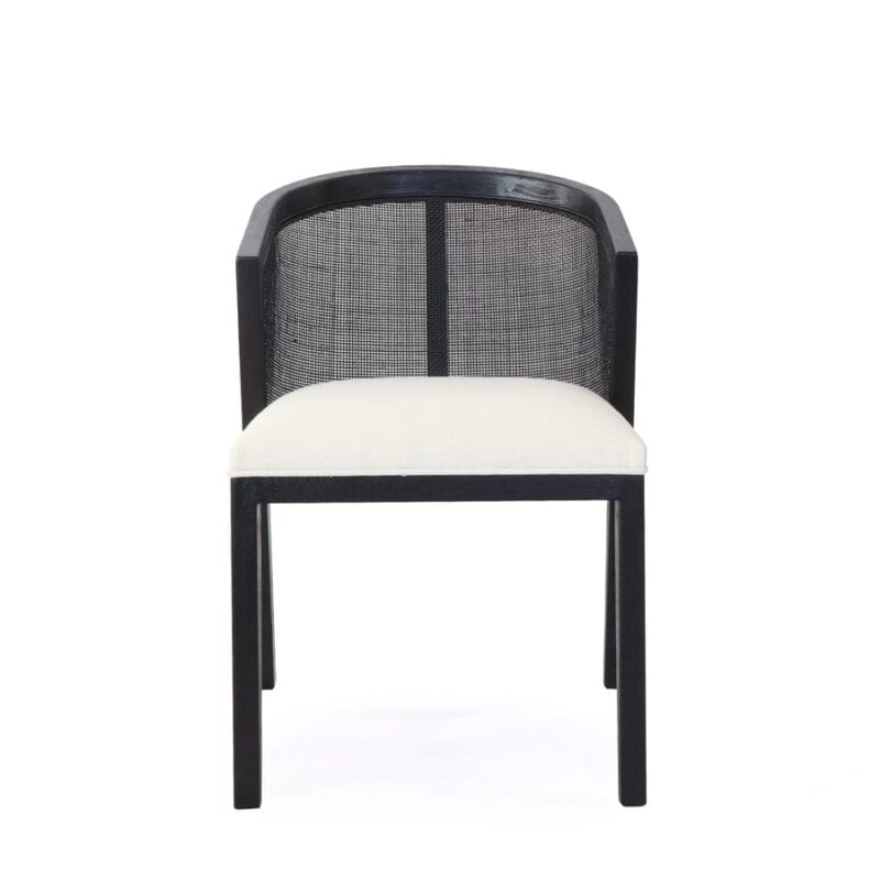 Anka Oak Dining Chair Black - Image 3