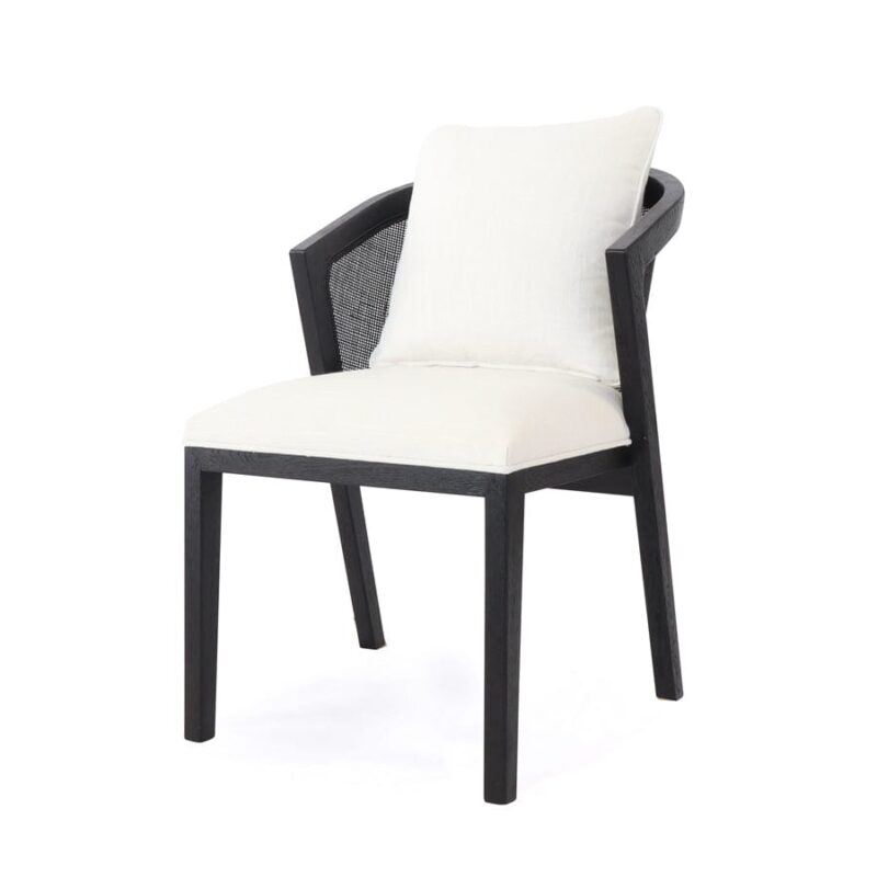 Anka Oak Dining Chair Black - Image 7