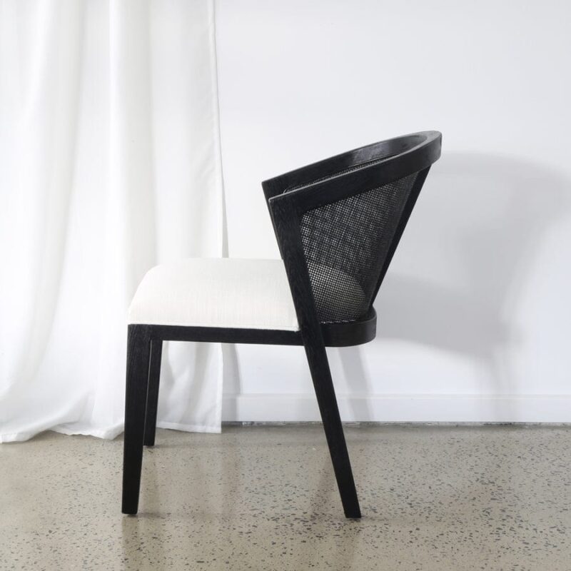 Anka Oak Dining Chair Black - Image 13