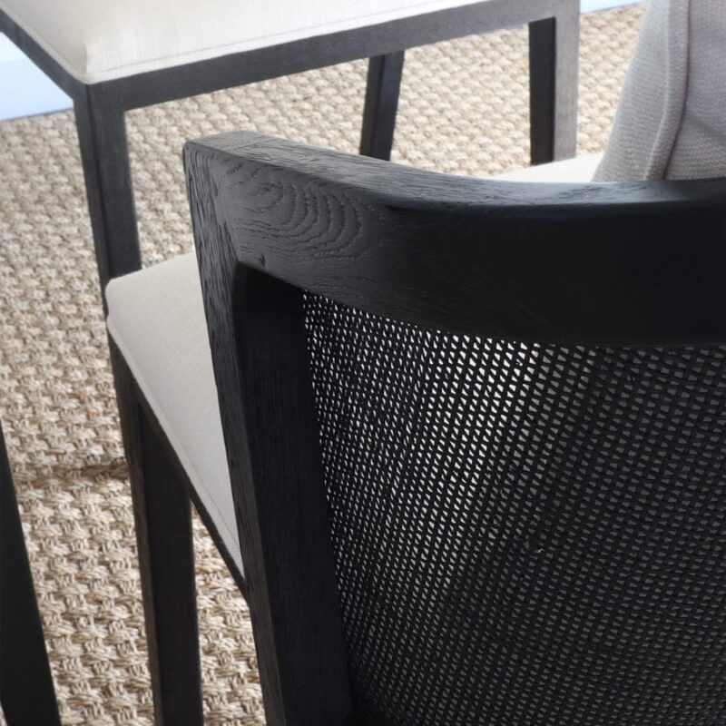Anka Oak Dining Chair Black - Image 11