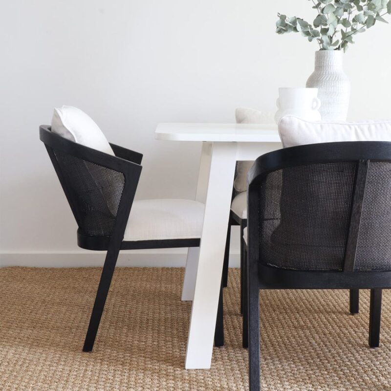 Anka Oak Dining Chair Black - Image 10