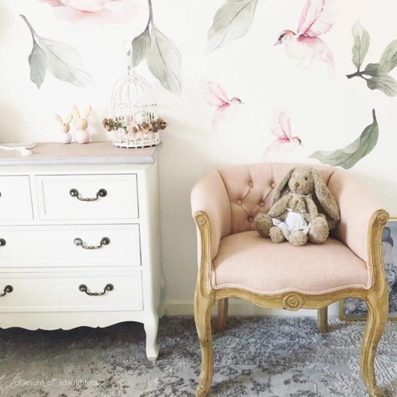 Cabriole Elizabeth Chair Dusty Pink - Image 12