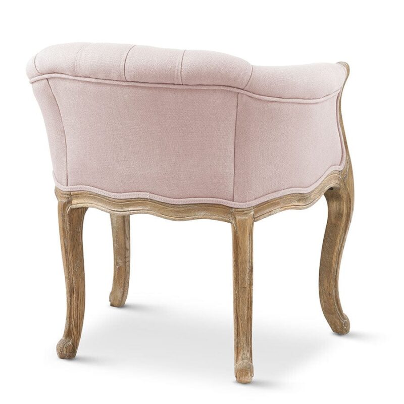 Cabriole Elizabeth Chair Dusty Pink - Image 4