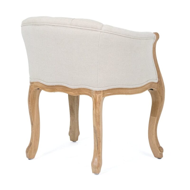 Cabriole Elizabeth Chair Stone - Image 6