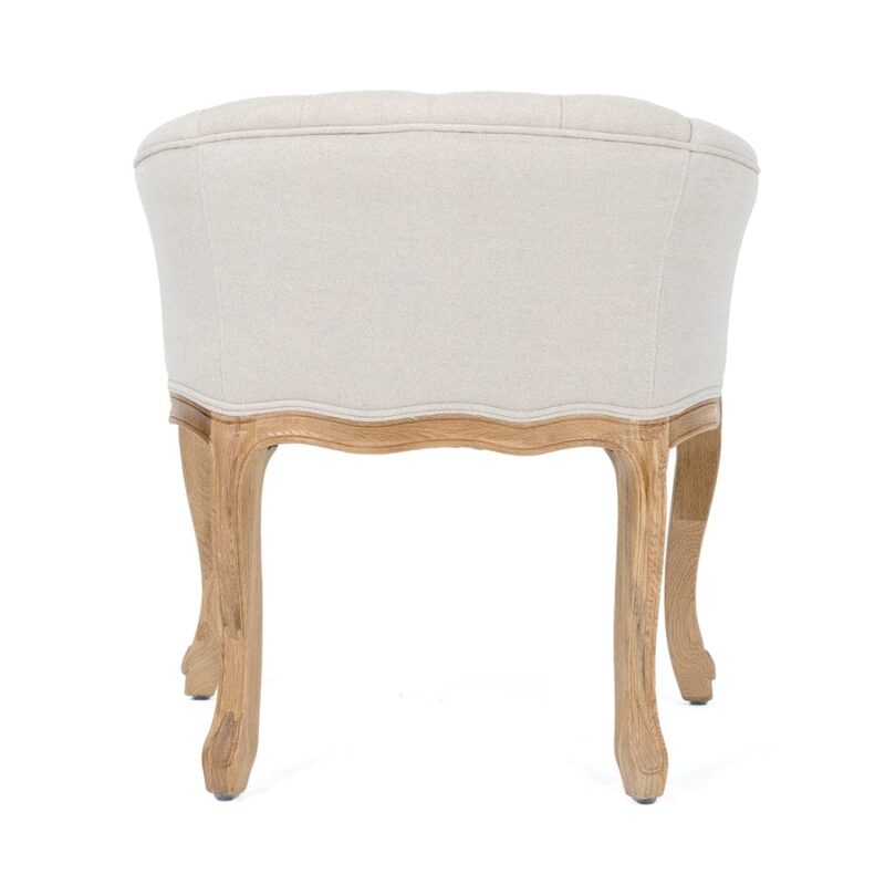 Cabriole Elizabeth Chair Stone - Image 7