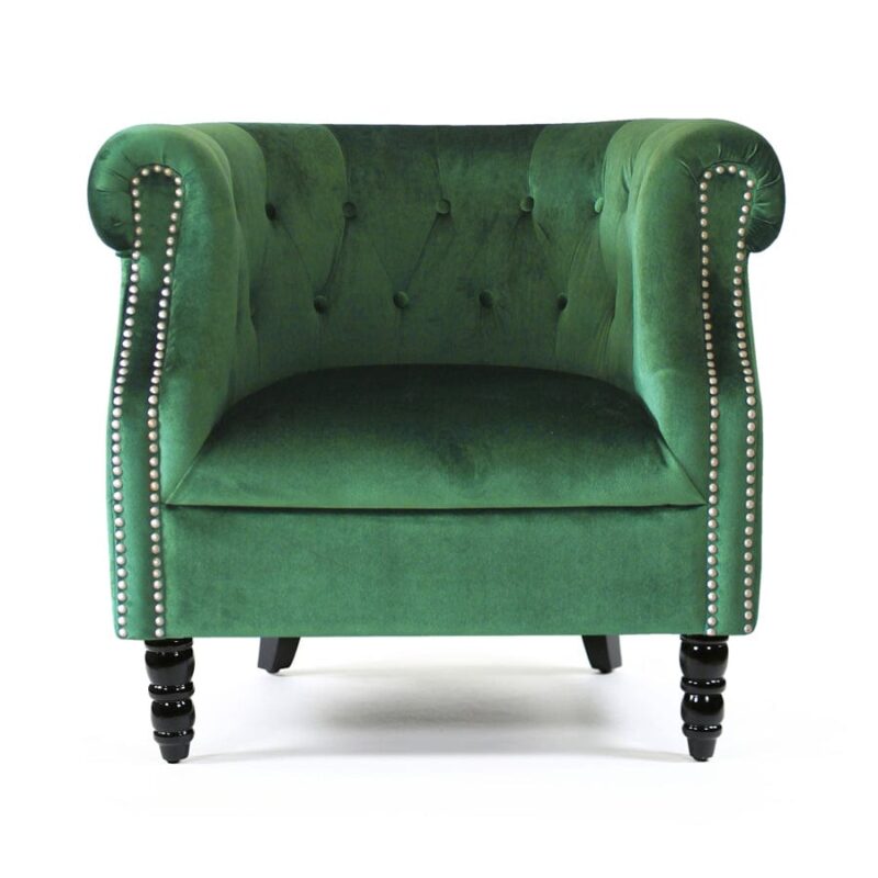 Esther Tub Chair Emerald - Image 3