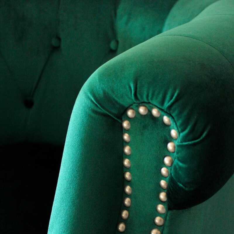 Esther Tub Chair Emerald - Image 5