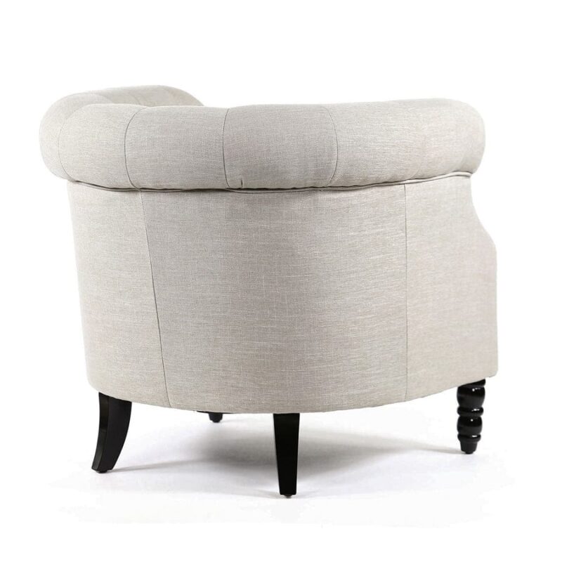 Esther Tub Chair Mushroom - Image 3