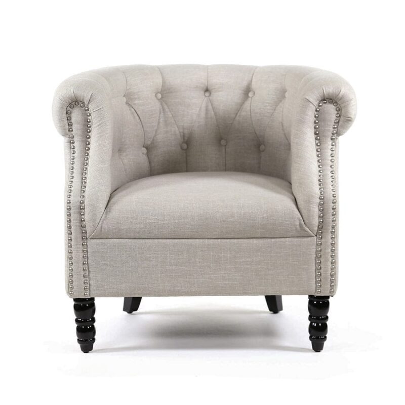 Esther Tub Chair Mushroom - Image 2