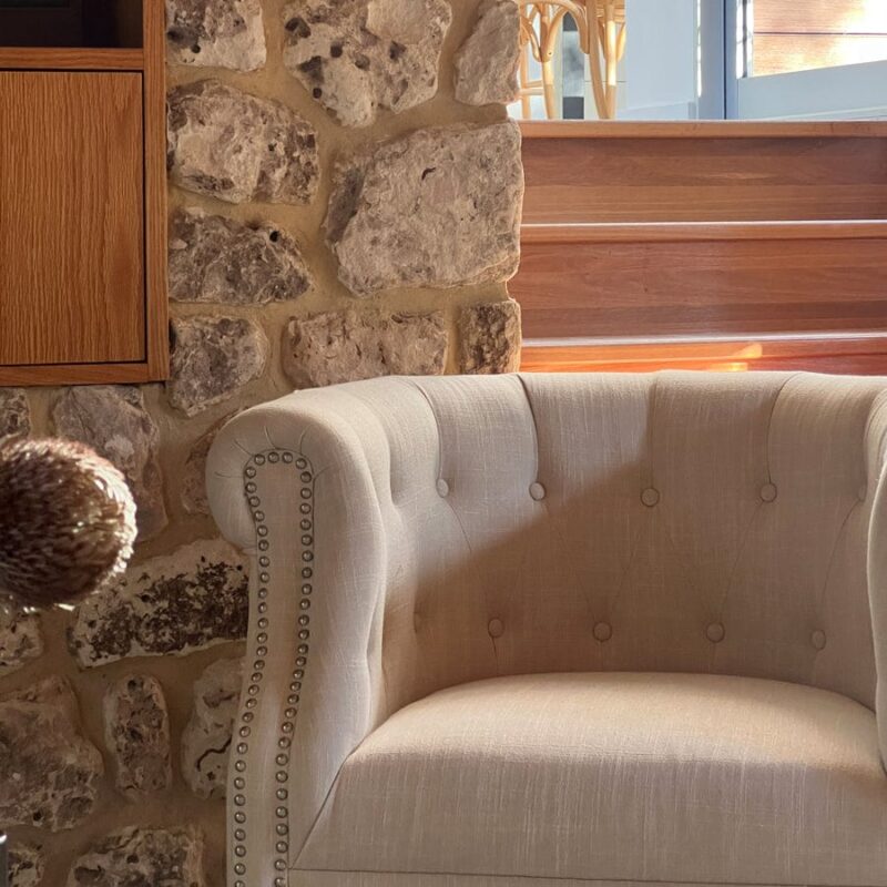 Esther Tub Chair Wheat - Image 8