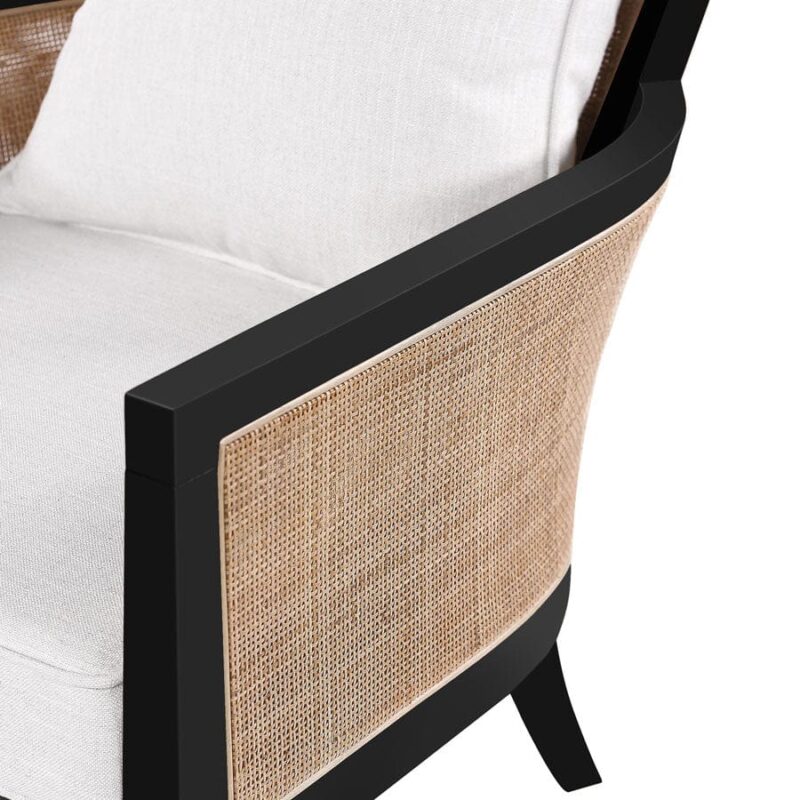 Hampton Club Chair Black - Image 6