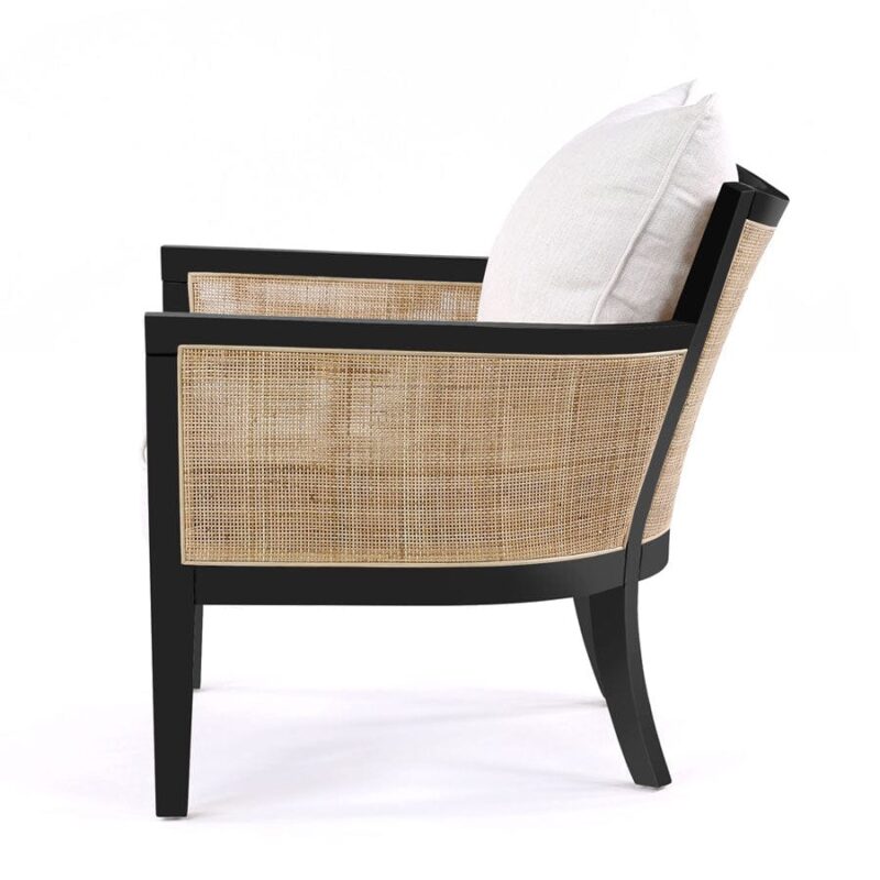 Hampton Club Chair Black - Image 4