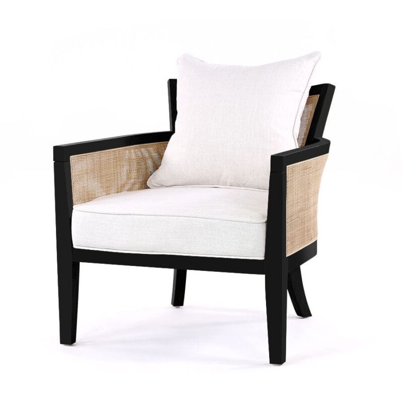 Hampton Club Chair Black