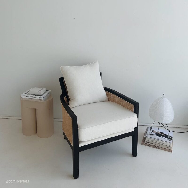 Hampton Club Chair Black - Image 13
