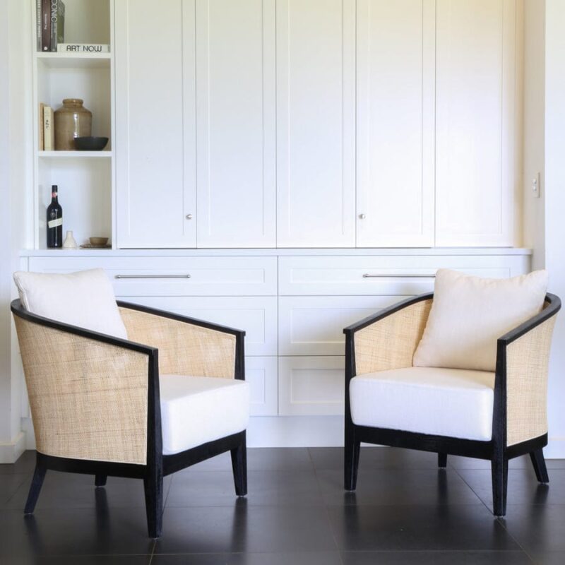 Hampton Tub Chair Black - Image 2
