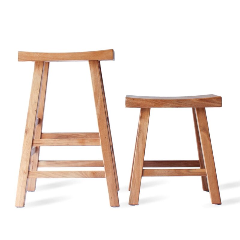 Maggie Solid Elm Counter Stool - Image 8