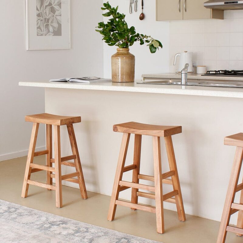 Maggie Solid Elm Counter Stool - Image 14