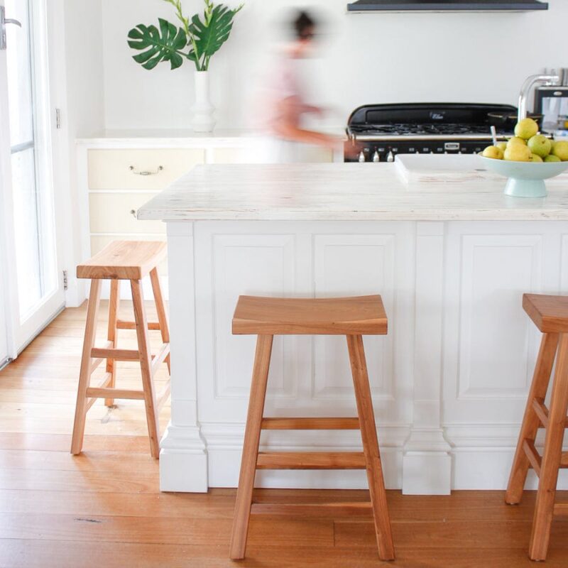 Maggie Solid Elm Counter Stool - Image 15
