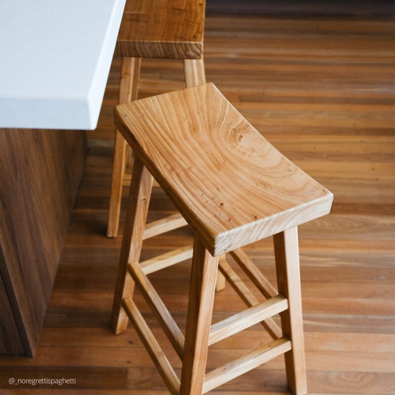Maggie Solid Elm Counter Stool - Image 12