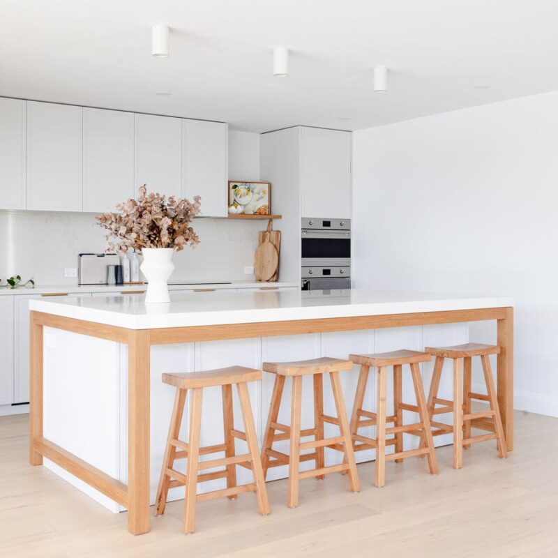 Maggie Solid Elm Counter Stool - Image 9
