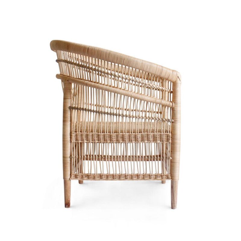 Malawi Style Club Chair Natural - Image 4