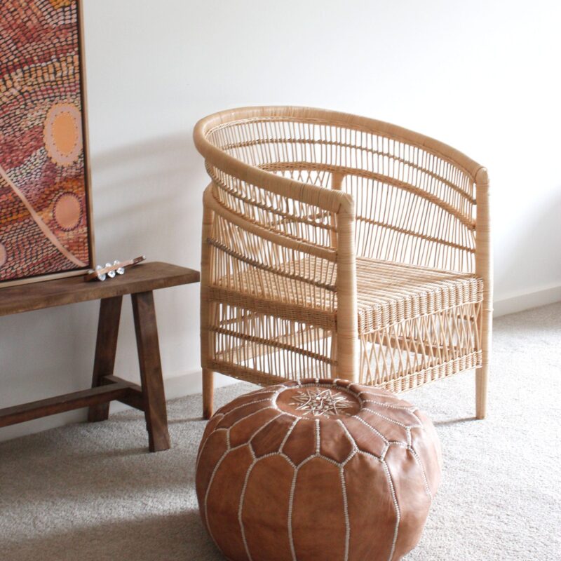 Malawi Style Club Chair Natural - Image 15