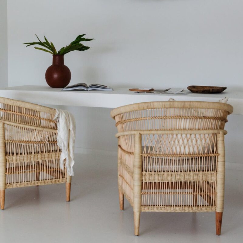 Malawi Style Club Chair Natural - Image 11