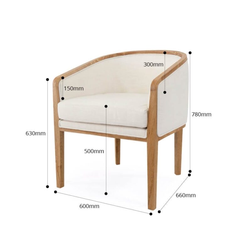 Manor Oak Dining Chair - Image 19