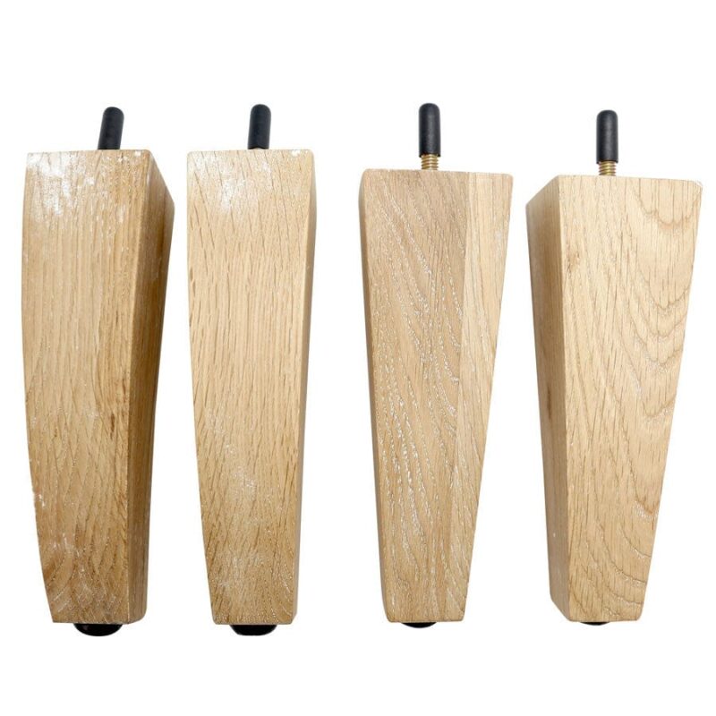 Oak Legs for Royale Wingback - Image 3
