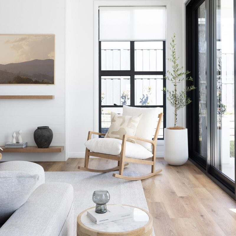 Remi Oak Rocking Chair - Image 15