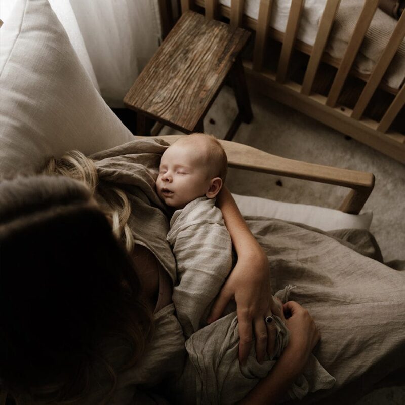 Remi Oak Rocking Chair - Image 13