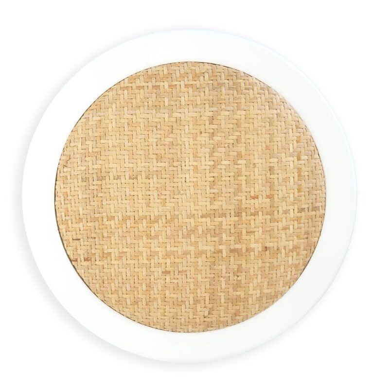Salsa 2.0 Rattan & Bentwood Counter Stool White - Image 4