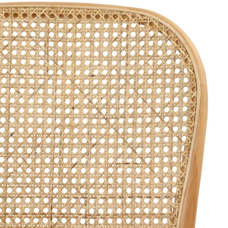 Salsa 2.0 Rattan & Bentwood Dining Chair Natural | Set of 2 - Image 9