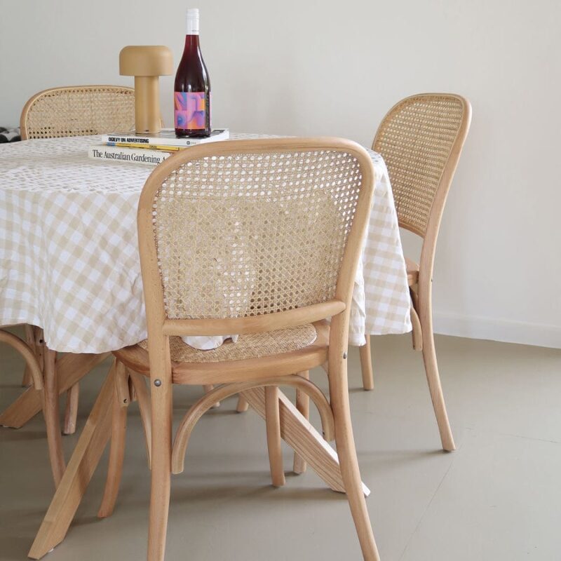 Salsa 2.0 Rattan & Bentwood Dining Chair Natural | Set of 2 - Image 11
