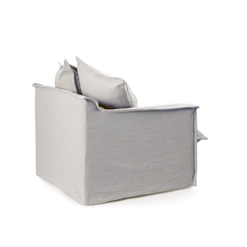 The Cloud Single Seater with Cloudy Grey Slipcover - Image 4