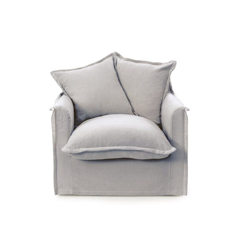 The Cloud Single Seater with Cloudy Grey Slipcover - Image 3