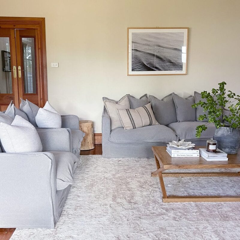 The Cloud Single Seater with Cloudy Grey Slipcover - Image 8