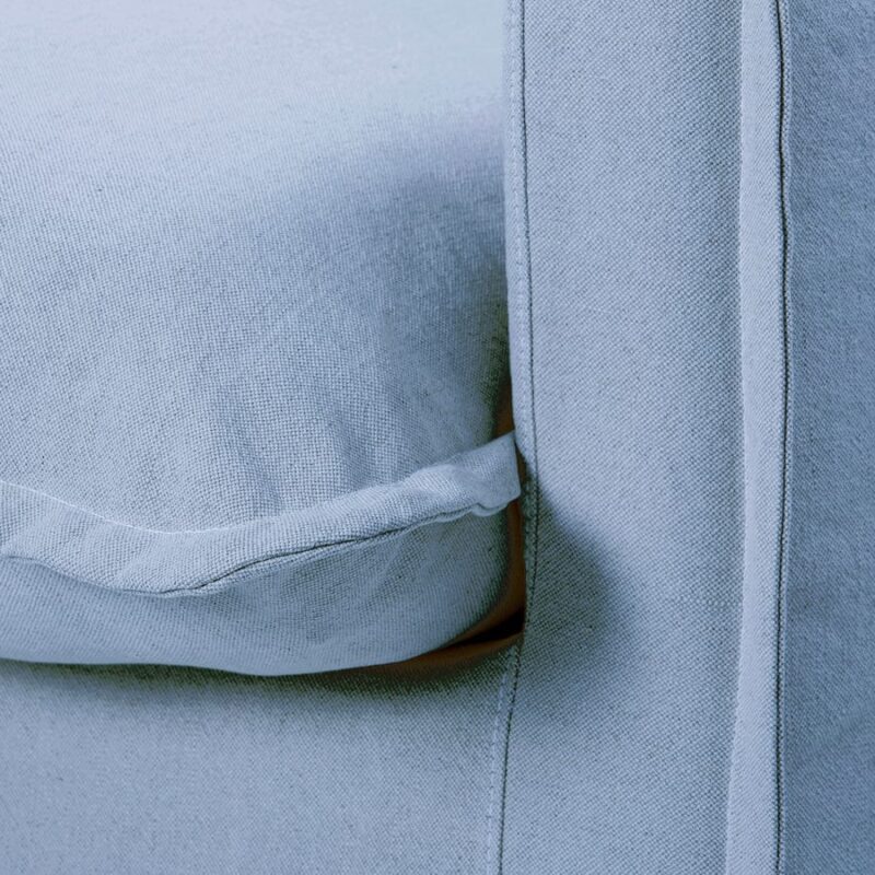 The Cloud Single Seater with Denim Blue Slipcover - Image 5