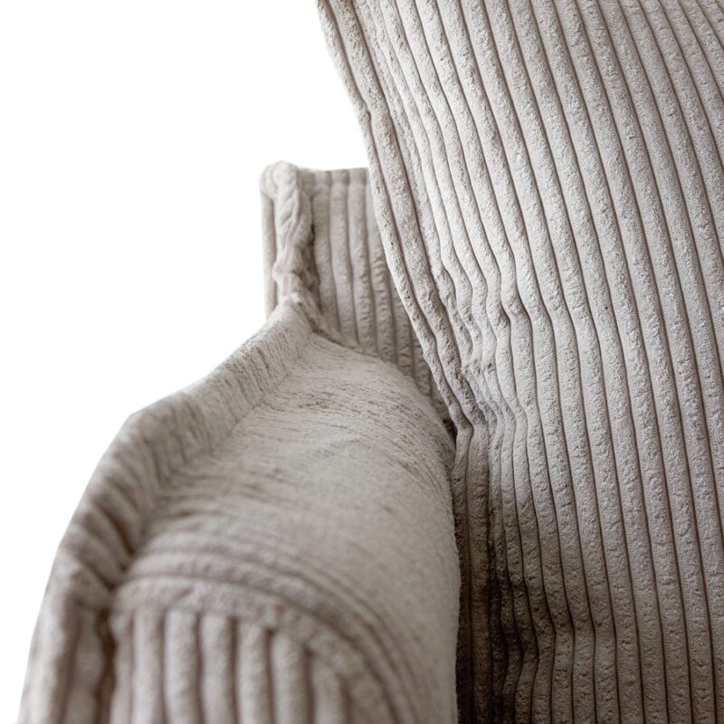 The Cloud Single Seater with Mist Corduroy Slipcover - Image 5